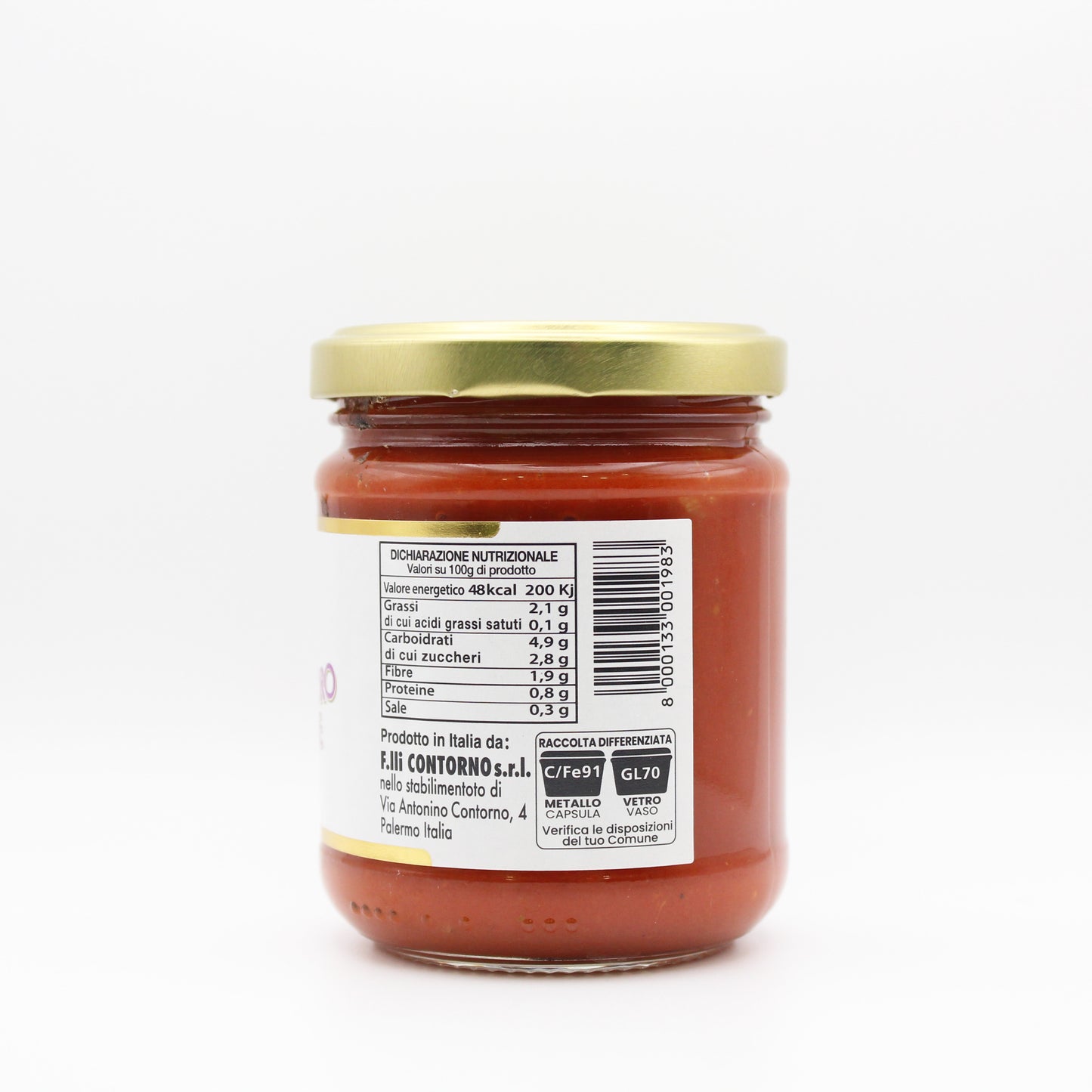 Sugo al pomodoro con melanzane