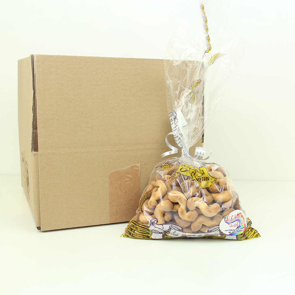 Biscotti artigianali "serpentine al lievito"