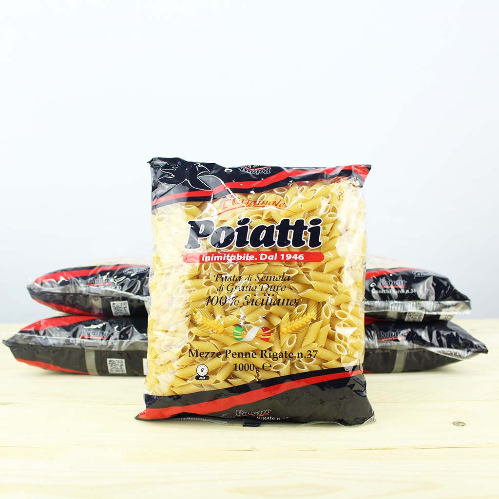 Mezze penne rigate n°37 Poiatti