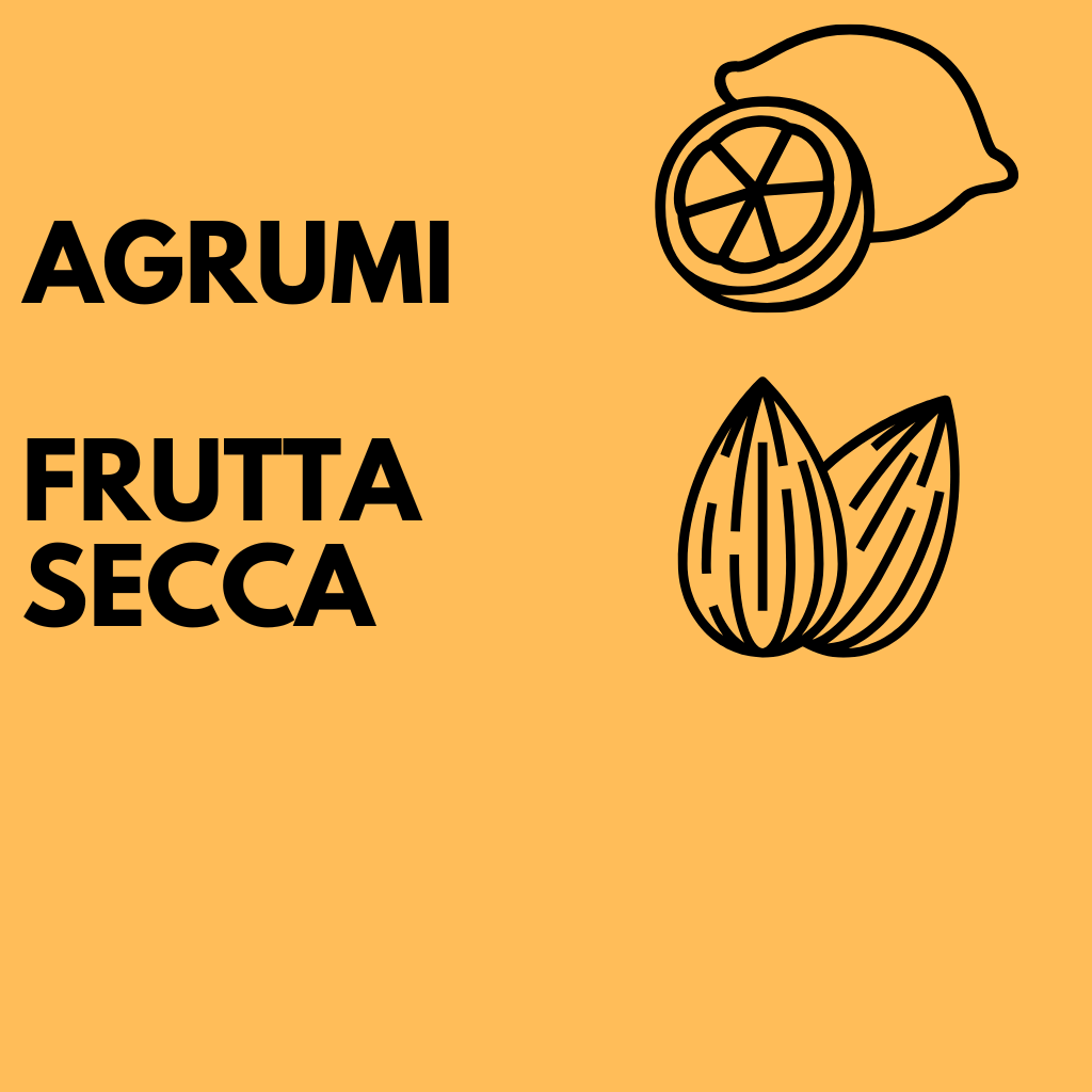 Agrumi e frutta secca