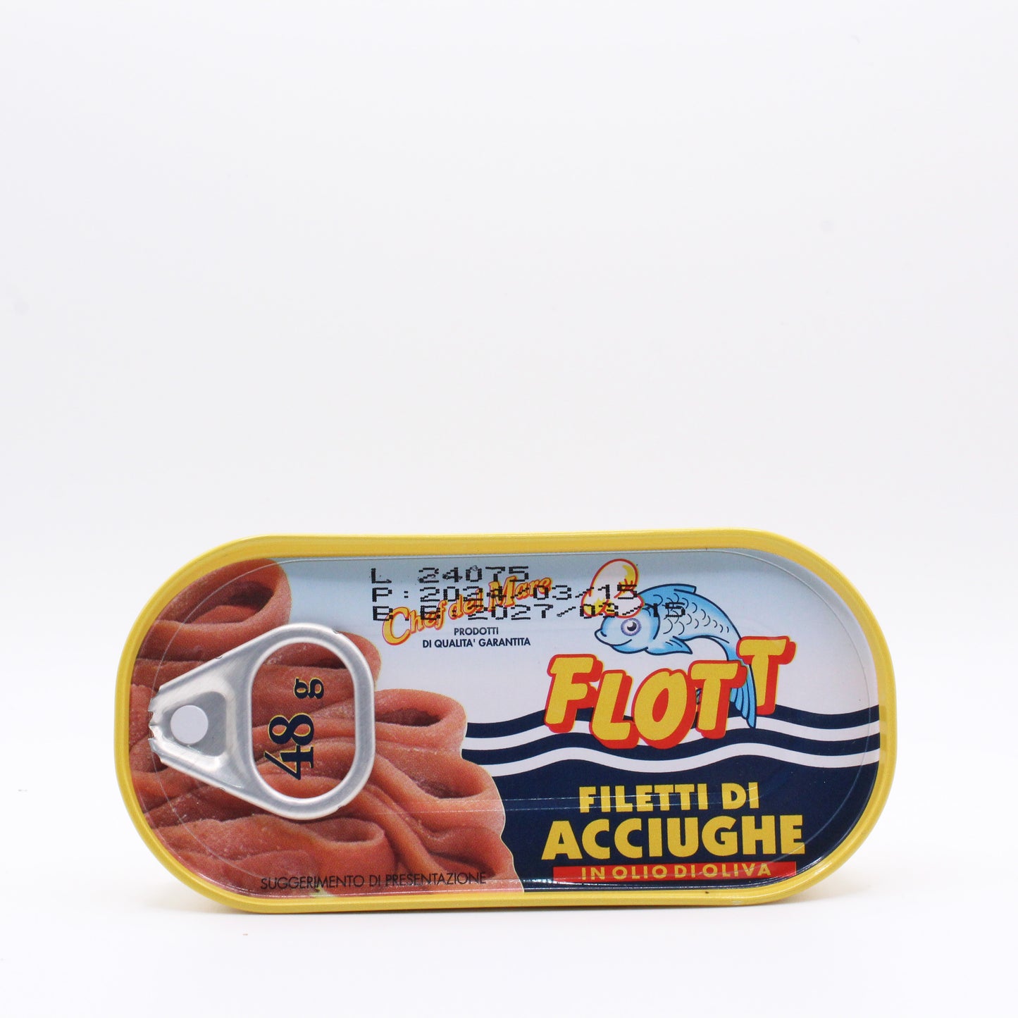 Filetti di acciughe in olio di oliva