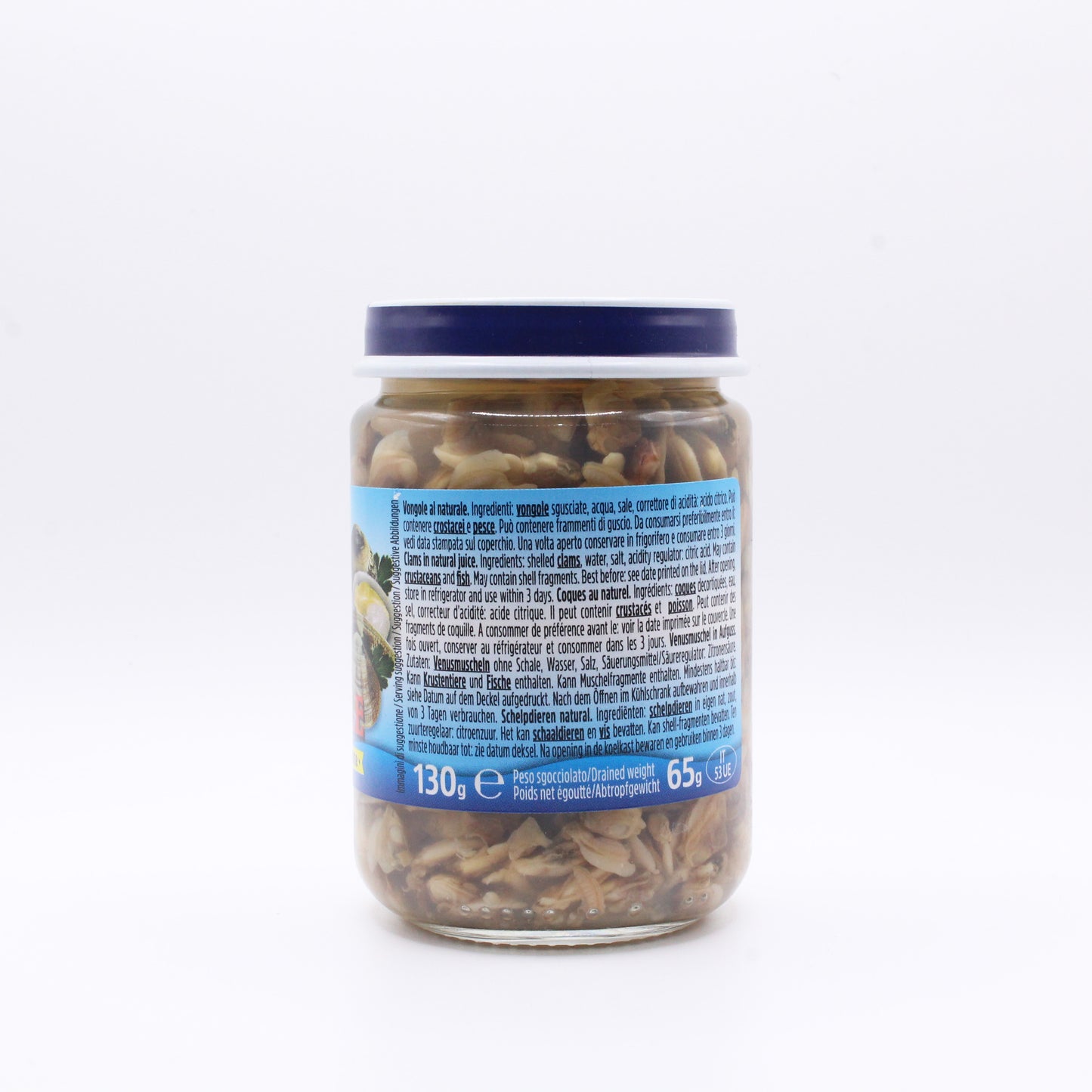 Vongole sgusciate al naturale