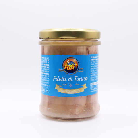 Filetti di tonno al naturale
